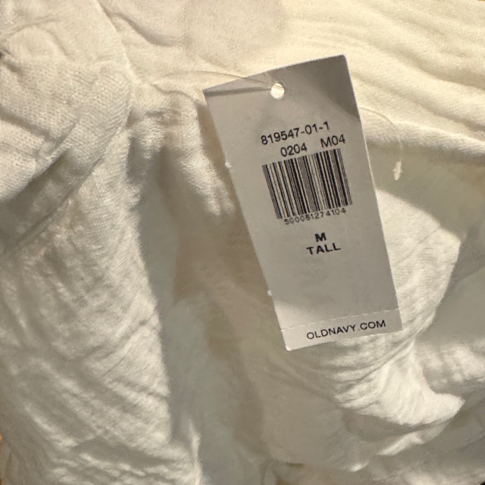 Old Navy White Linen Midi Dress - Picture 5 of 5